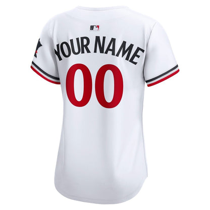 Minnesota Twins Nike Women's Home Limited Custom Jersey - White