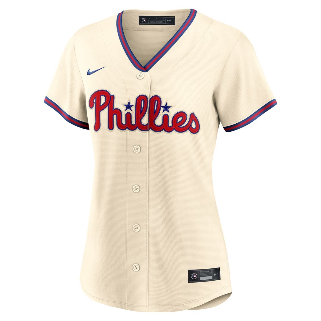 Bryce Harper Philadelphia Phillies Nike Women's Alternate Replica Jersey - Cream