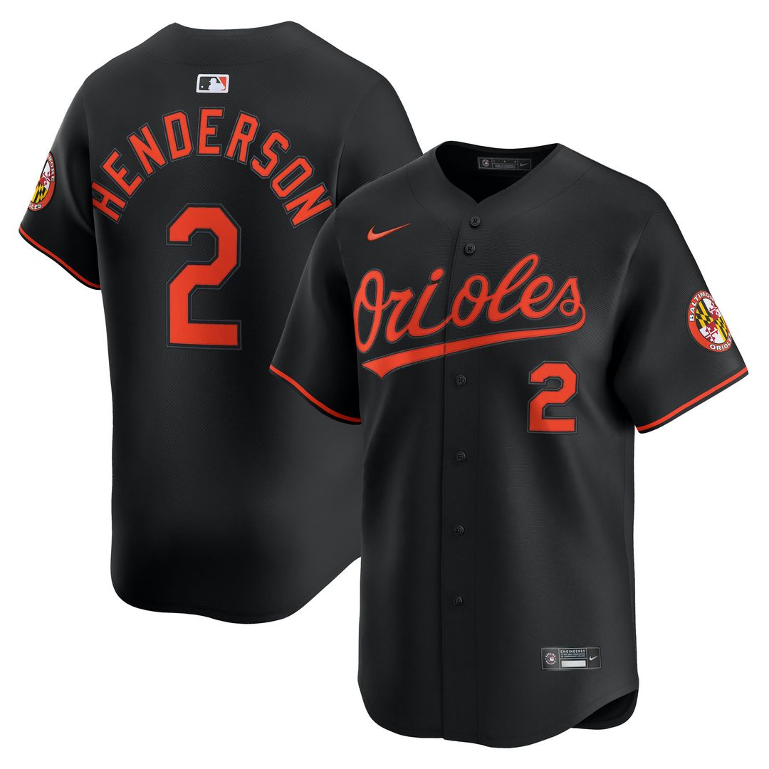Gunnar Henderson Baltimore Orioles Nike Home Limited Player Jersey - White