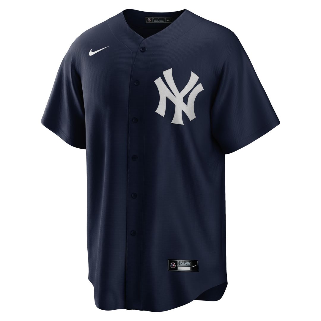 Anthony Volpe New York Yankees Nike Big & Tall Alternate Replica Player Jersey - Navy