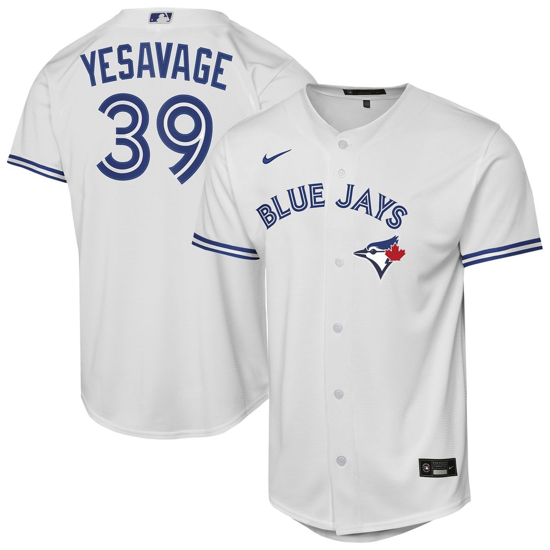 Trey Yesavage Toronto Blue Jays Nike Youth Home Baseline Jersey - White