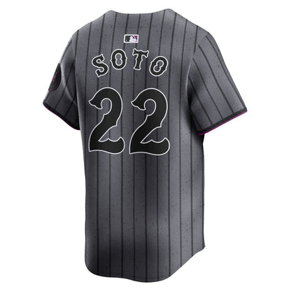 Juan Soto New York Mets Nike City Connect Limited Jersey - Gray