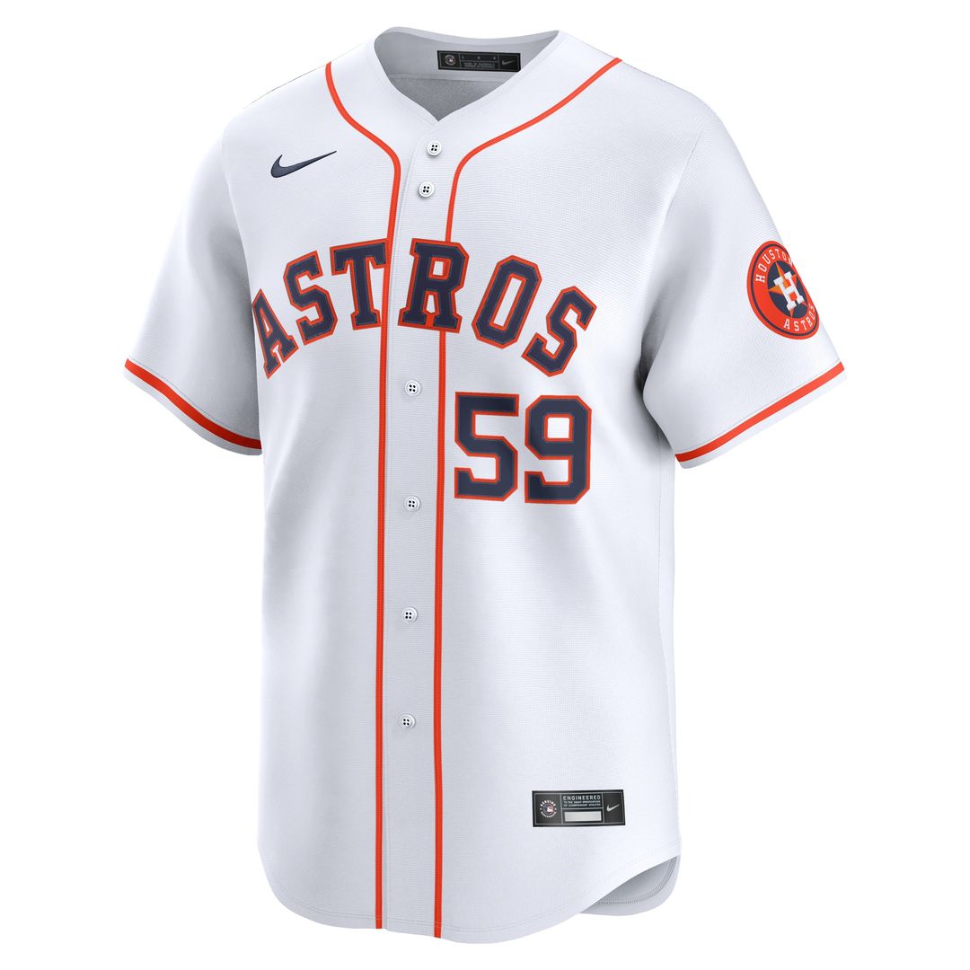 Framber Valdez Houston Astros Nike Home Limited Player Jersey - White
