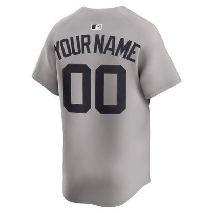 New York Yankees Nike Home Limited Custom Jersey - White