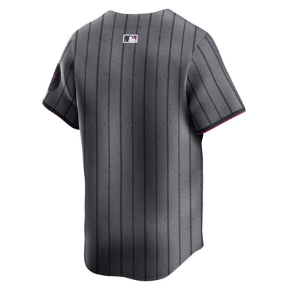 New York Mets Nike 2024 City Connect Limited Jersey - Graphite