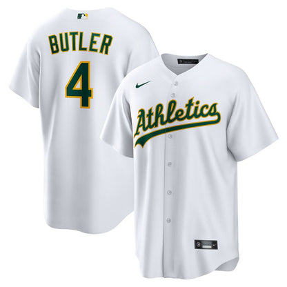 Lawrence Butler Athletics Nike Home Replica Jersey - White