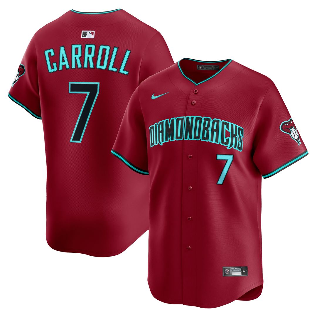 Corbin Carroll Arizona Diamondbacks Nike Alternate Limited Player Jersey - Black