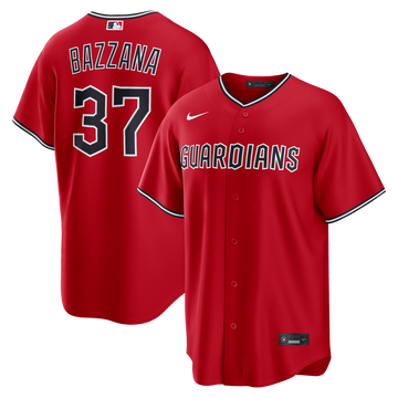 Travis Bazzana Cleveland Guardians Nike Alternate Replica Jersey - Red