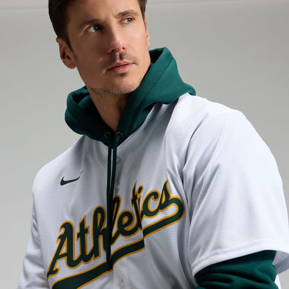 Nick Kurtz Athletics Nike Home Replica Jersey - White