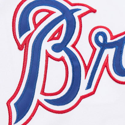 John Smoltz Atlanta Braves Mitchell & Ness 2004 Cooperstown Collection Authentic Throwback Jersey - White