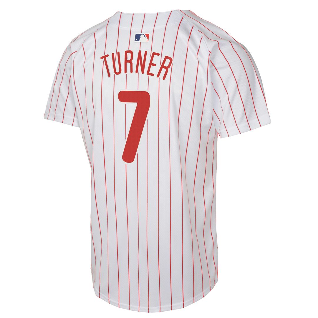 Trea Turner Philadelphia Phillies Nike Youth Home Game Player Jersey - White