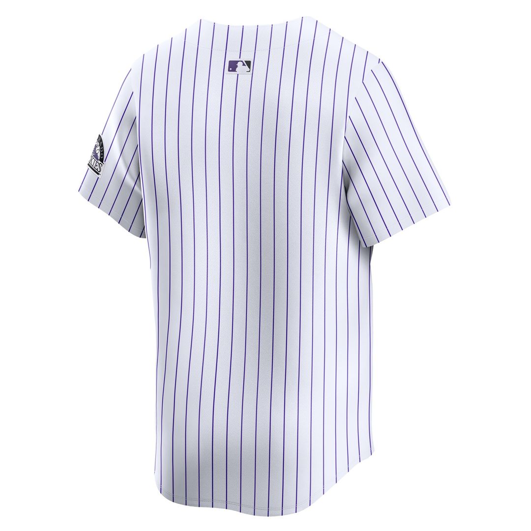 Colorado Rockies Nike Home Limited Player Jersey - White