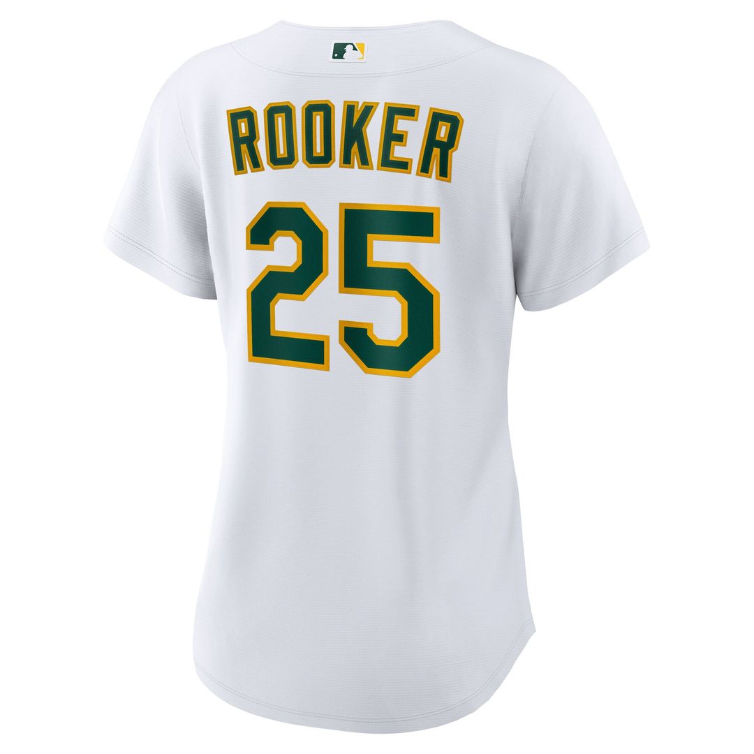 Brent Rooker Athletics Nike Women's Home Replica Jersey  - White