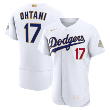Shohei Ohtani Los Angeles Dodgers Nike 2026 Gold Collection Authentic Jersey - White