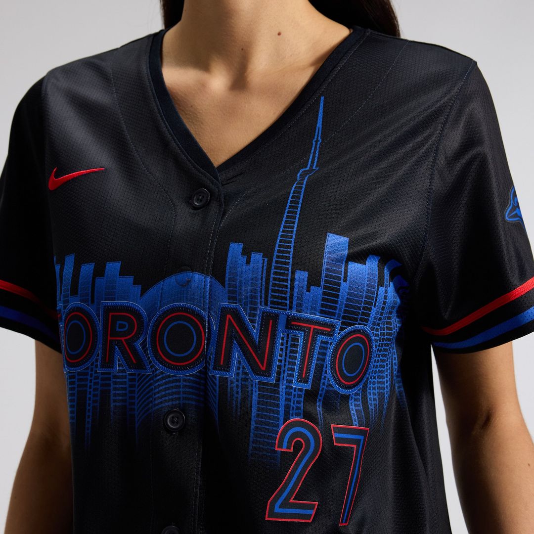 Vladimir Guerrero Jr. Toronto Blue Jays Nike Women's 2024 City Connect Limited Player Jersey - Navy