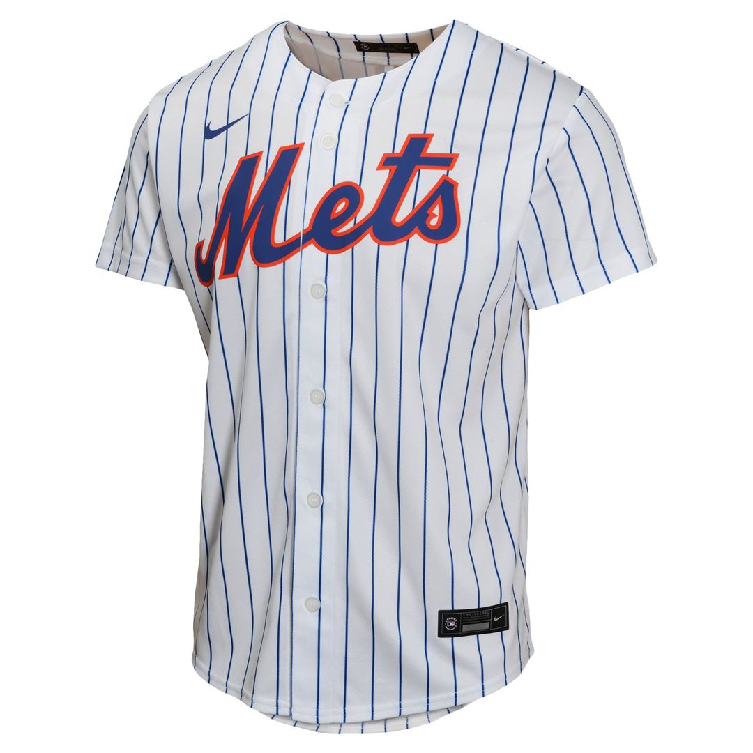 Francisco Lindor New York Mets Nike Youth Home Game Player Jersey - White