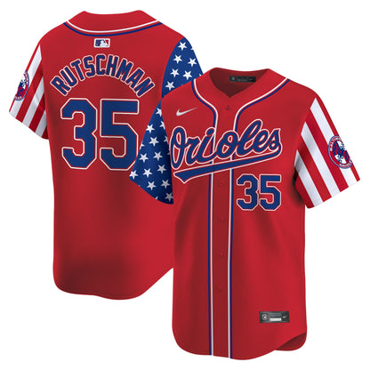 Men's Baltimore Orioles 2025 Independence Day Vapor Premier Limited Jersey - All Stitched