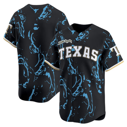 Texas Rangers x Jujutsu Kaisen Vapor Premier Limited Jersey - All Stitched
