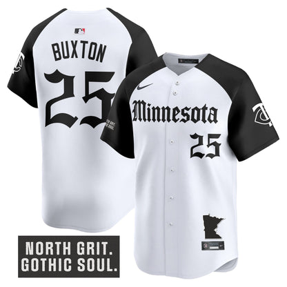 Men's Minnesota Twins 'Gothic North Edition' Vapor Premier Limited Jersey - All Stitched