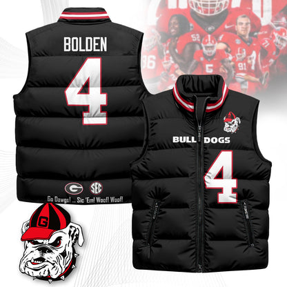 Georgia Bulldogs Unisex Puffer Vest