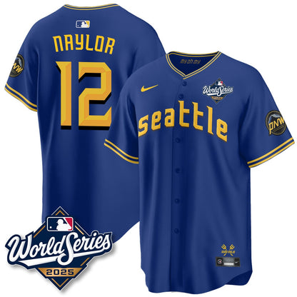 Seattle Mariners 2025 World Series Jersey - All Stitched