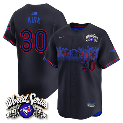 Toronto Blue Jays 2025 American League Champions Jersey - All Stitched