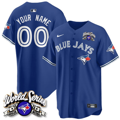 Toronto Blue Jays 2025 American League Champions Jersey - All Stitched