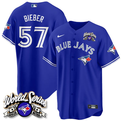 Toronto Blue Jays 2025 American League Champions Jersey - All Stitched