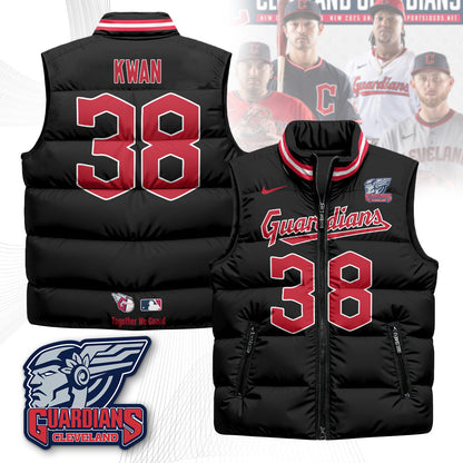 Cleveland Guardians Unisex Puffer Vest