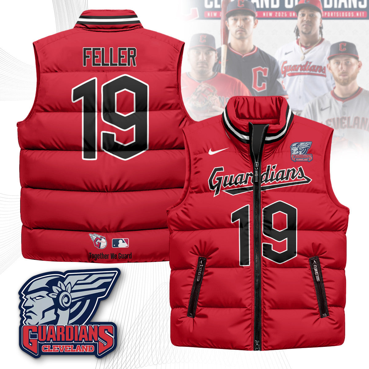 Cleveland Guardians Unisex Puffer Vest