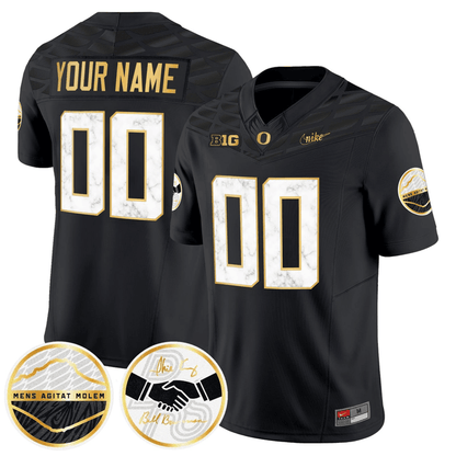 Custom Oregon Ducks 2025 "Shoe Duck" Jersey - All Stitched