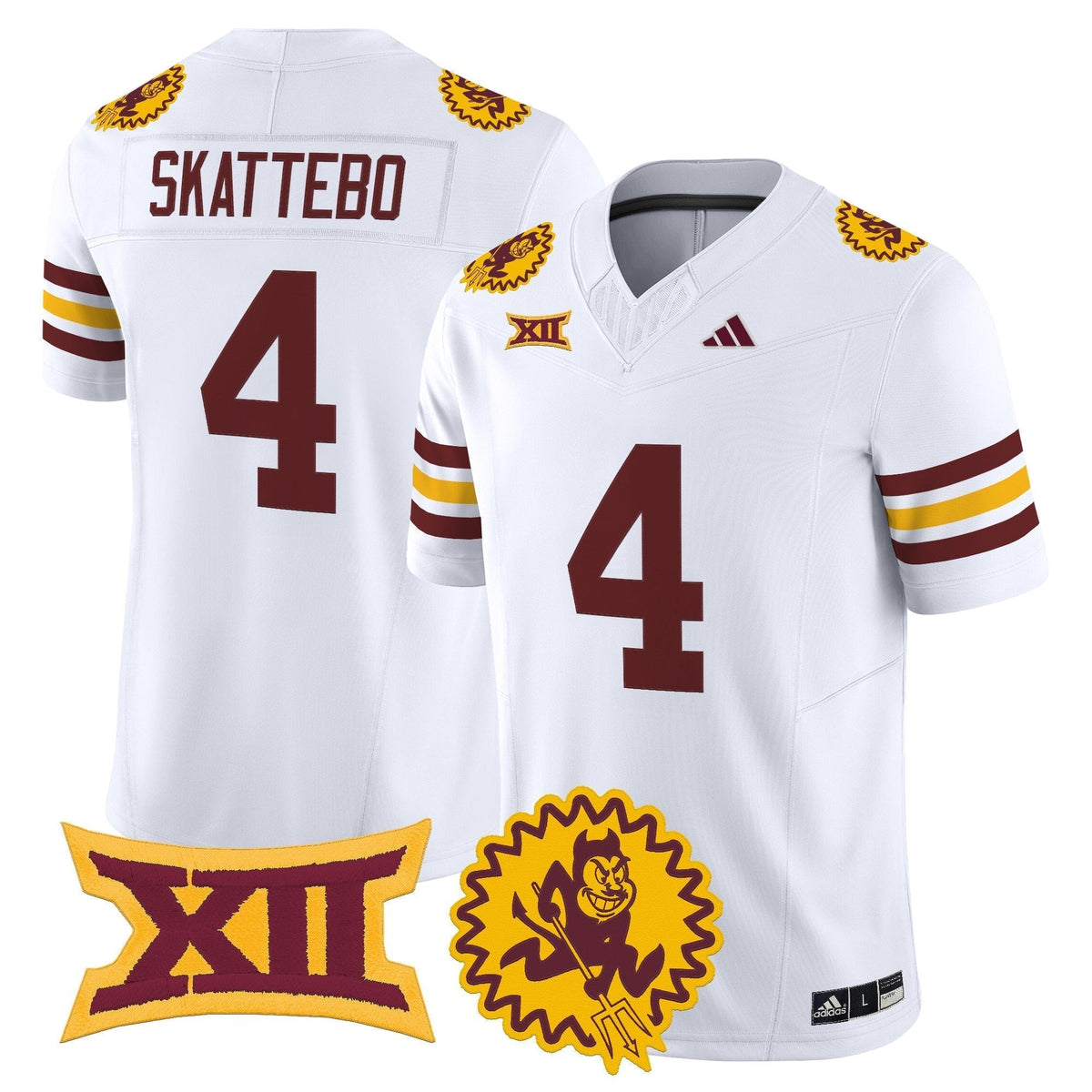Arizona State Sun Devils 1975 Throwback Vapor Limited Jersey - All Stitched
