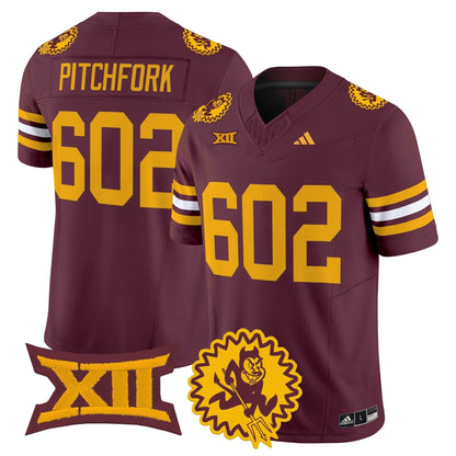 Arizona State Sun Devils 1975 Throwback Vapor Limited Jersey - All Stitched