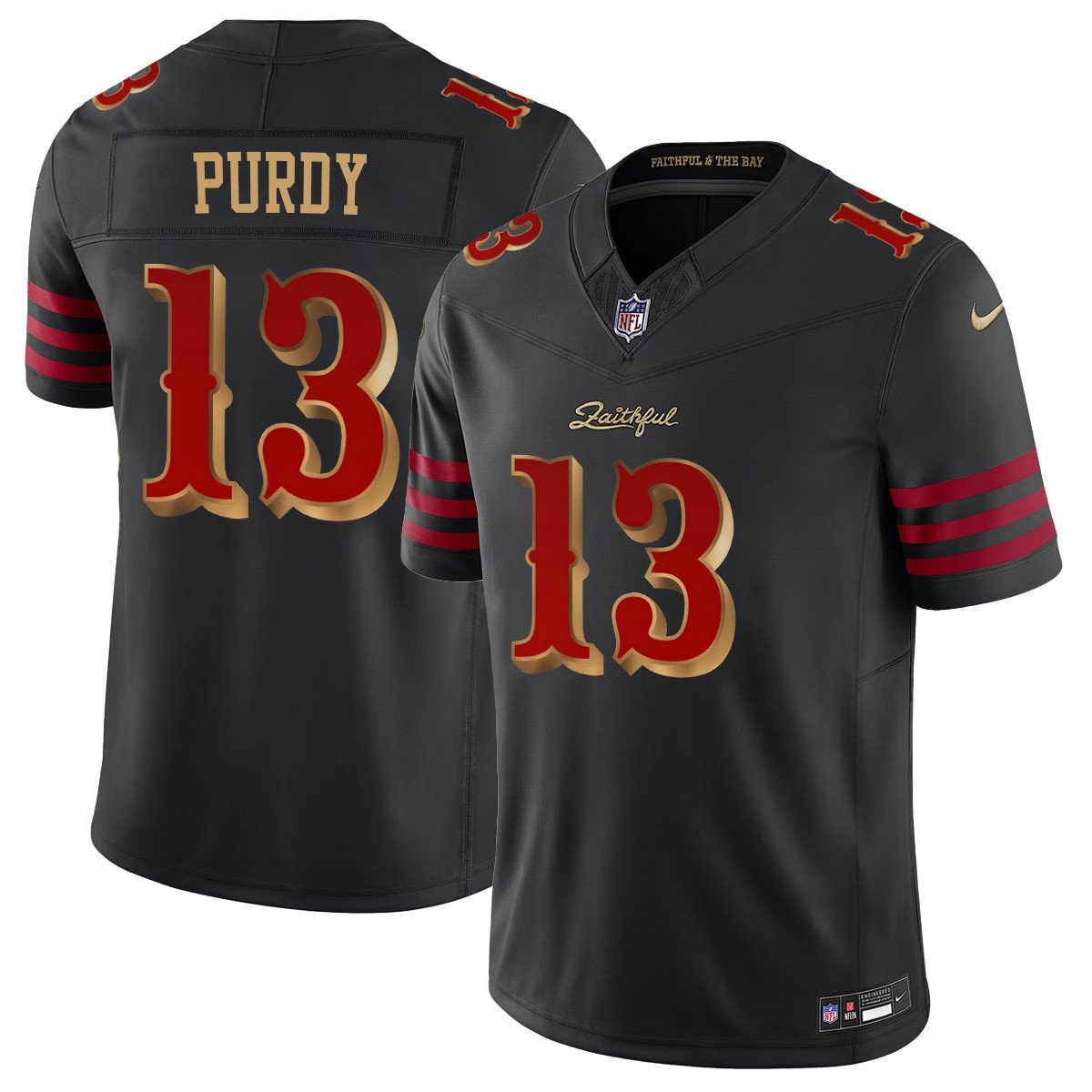 San Francisco 49ers Vapor F.U.S.E. Limited Rivalry Series Jersey - All Stitched