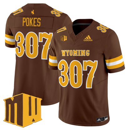 Wyoming Cowboys 2025 Vapor Limited Jersey - All Stitched