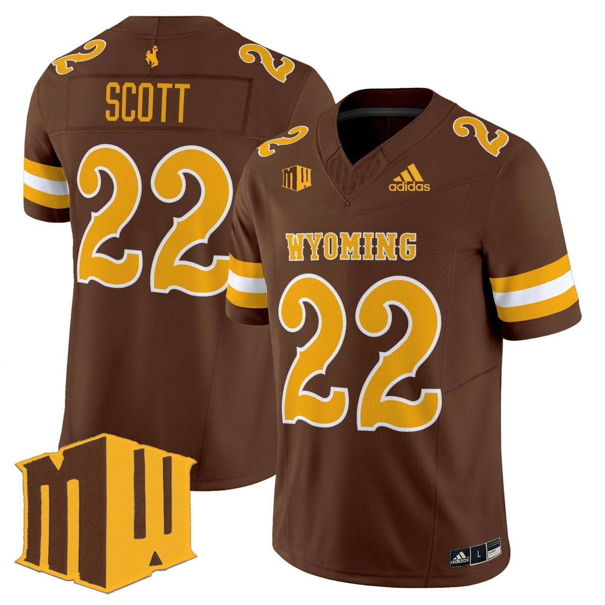 Wyoming Cowboys 2025 Vapor Limited Jersey - All Stitched