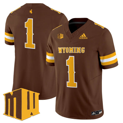 Wyoming Cowboys 2025 Vapor Limited Jersey - All Stitched