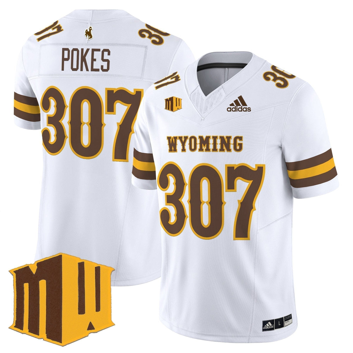 Wyoming Cowboys 2025 Vapor Limited Jersey - All Stitched