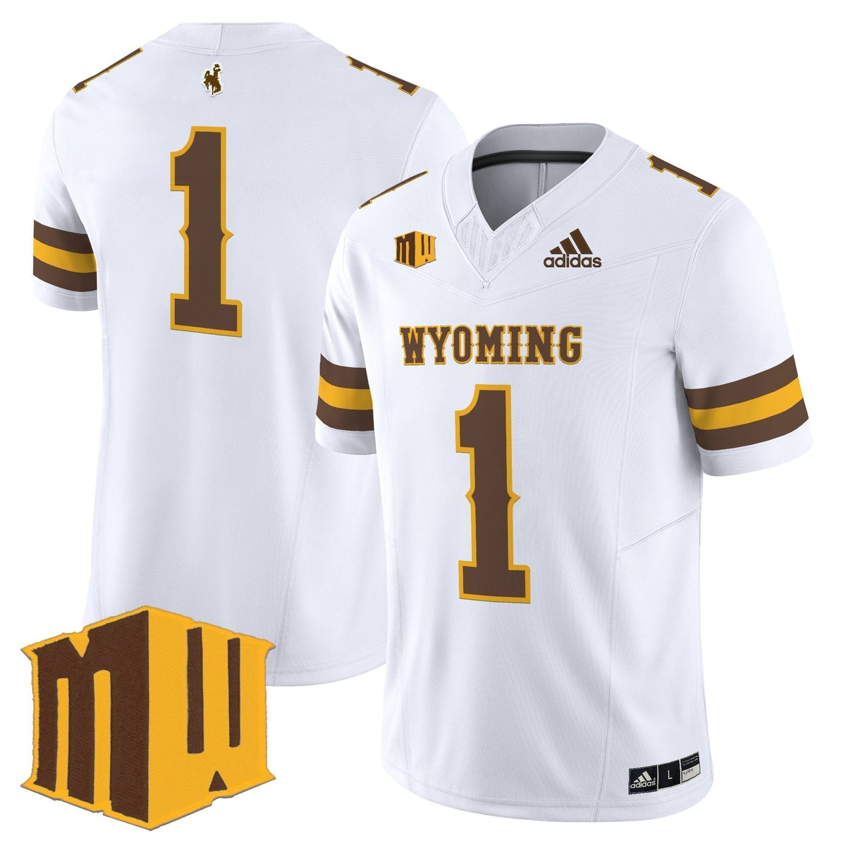 Wyoming Cowboys 2025 Vapor Limited Jersey - All Stitched