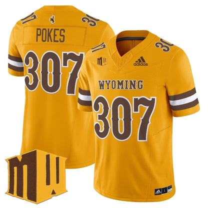 Wyoming Cowboys 2025 Vapor Limited Jersey - All Stitched