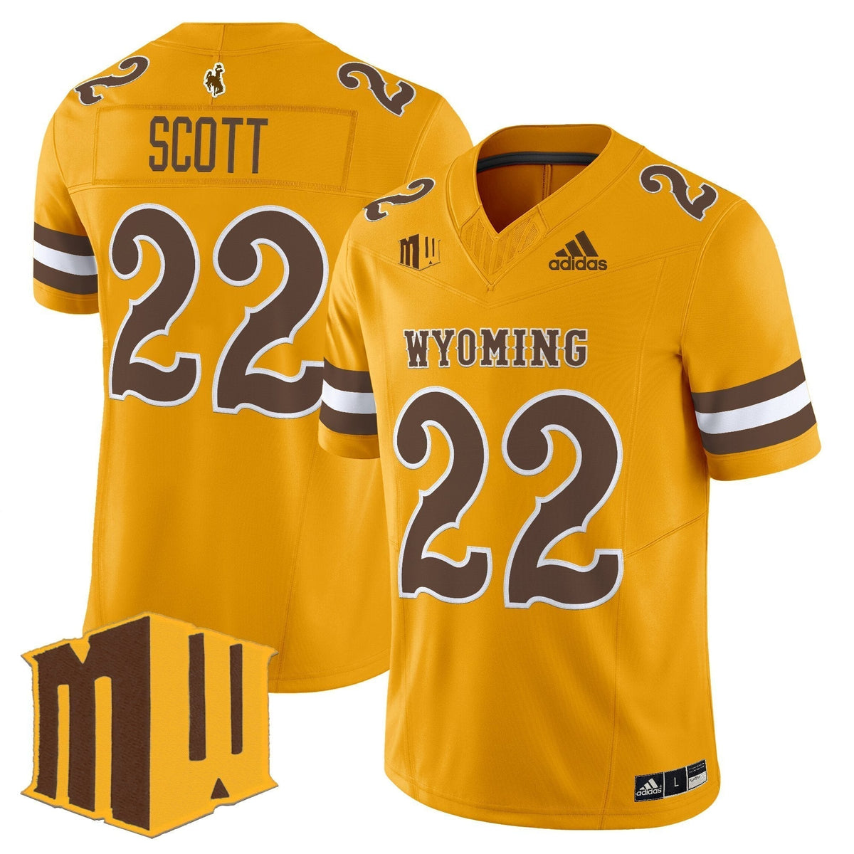 Wyoming Cowboys 2025 Vapor Limited Jersey - All Stitched