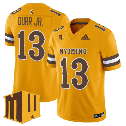 Wyoming Cowboys 2025 Vapor Limited Jersey - All Stitched