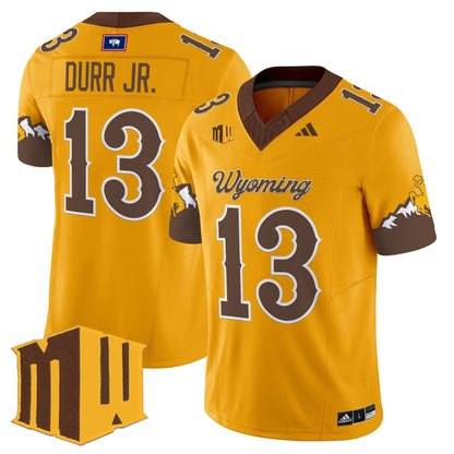 Wyoming Cowboys 2025 Vapor Limited Jersey - All Stitched