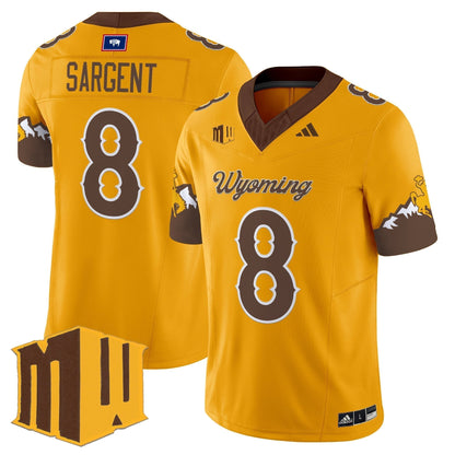 Wyoming Cowboys 2025 Vapor Limited Jersey - All Stitched