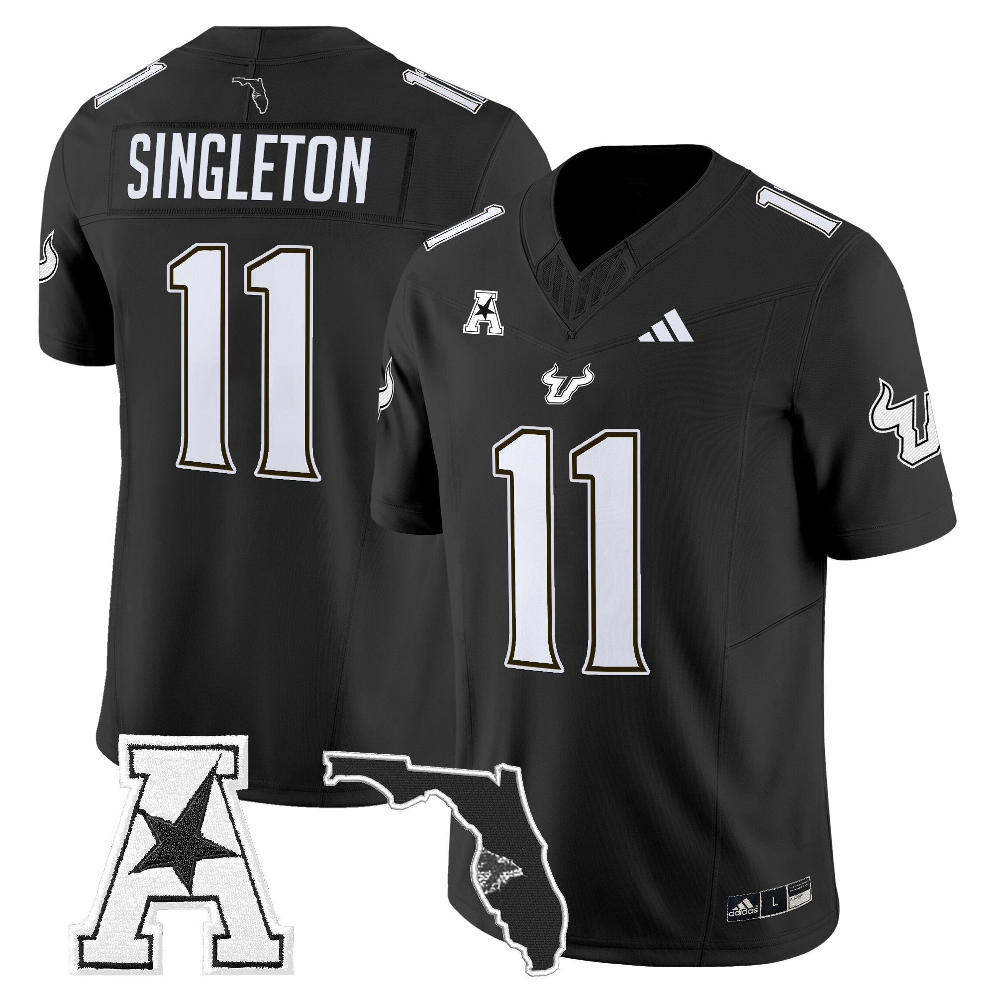 South Florida Bulls 2025 Vapor Limited Jersey - All Stitched