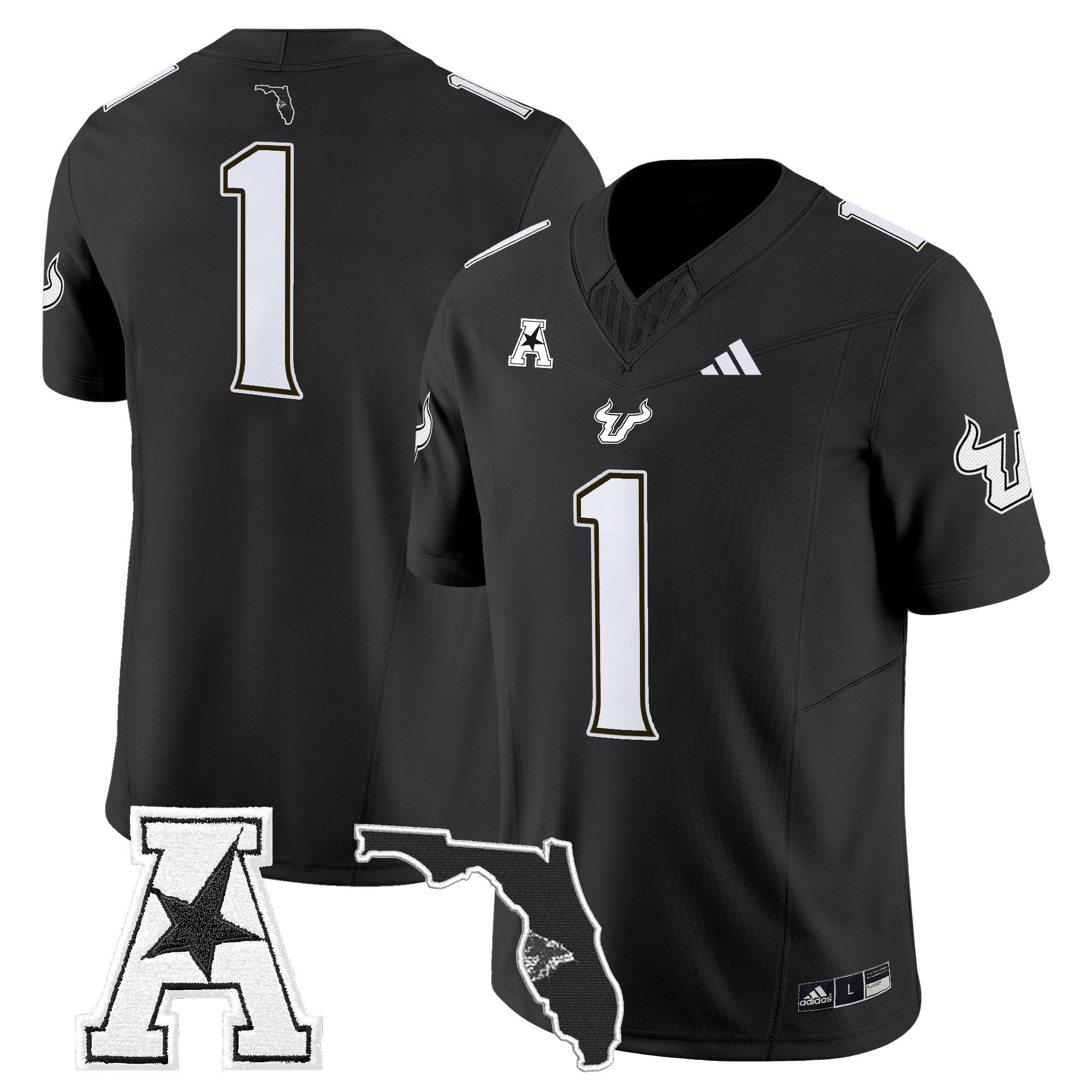 South Florida Bulls 2025 Vapor Limited Jersey - All Stitched