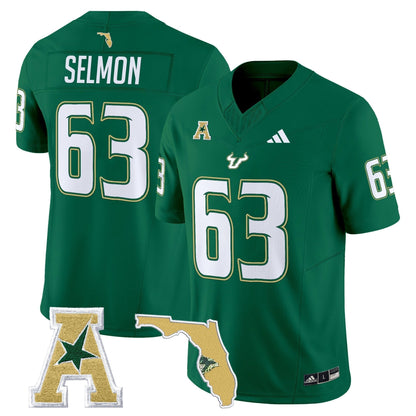South Florida Bulls 2025 Vapor Limited Jersey - All Stitched
