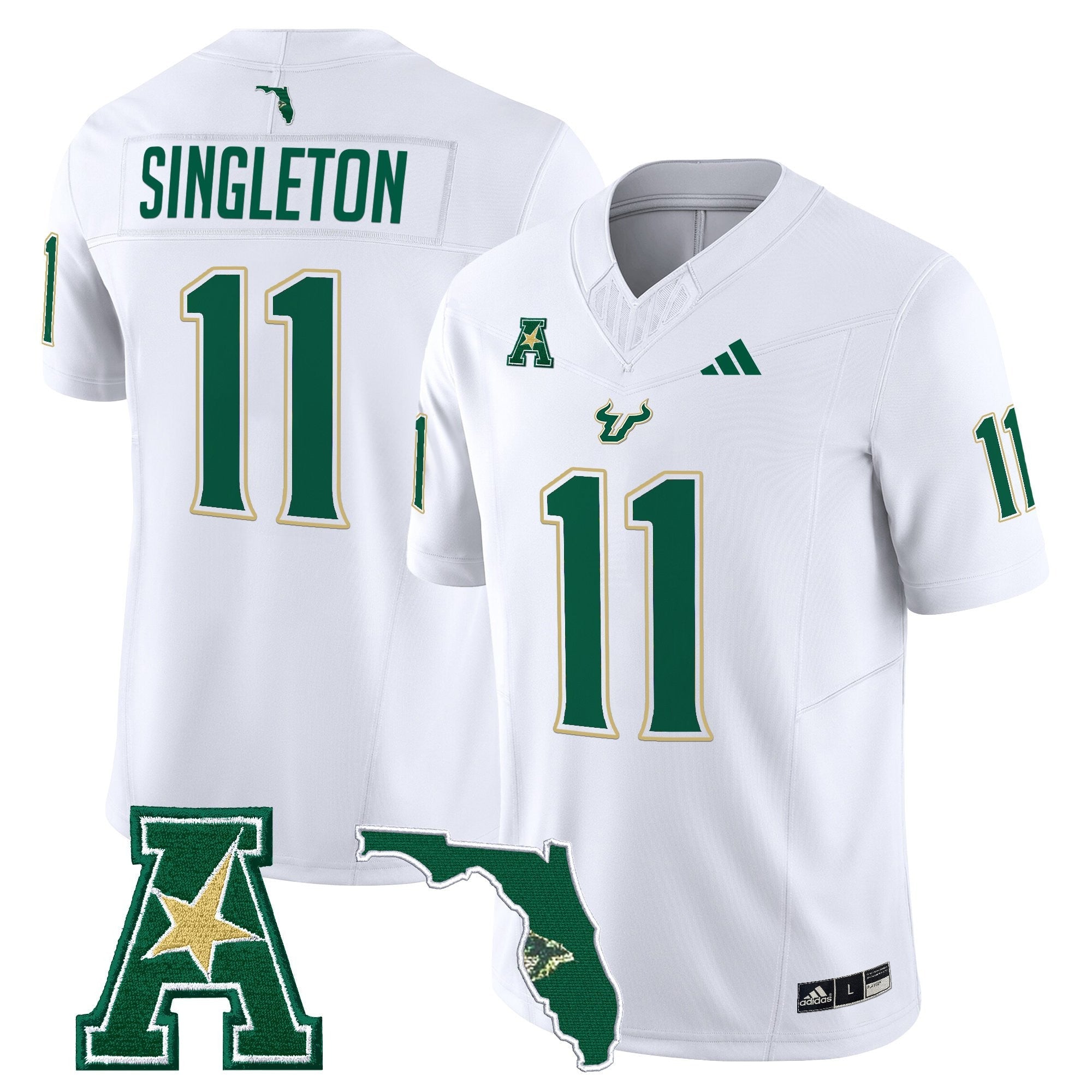 South Florida Bulls 2025 Vapor Limited Jersey - All Stitched