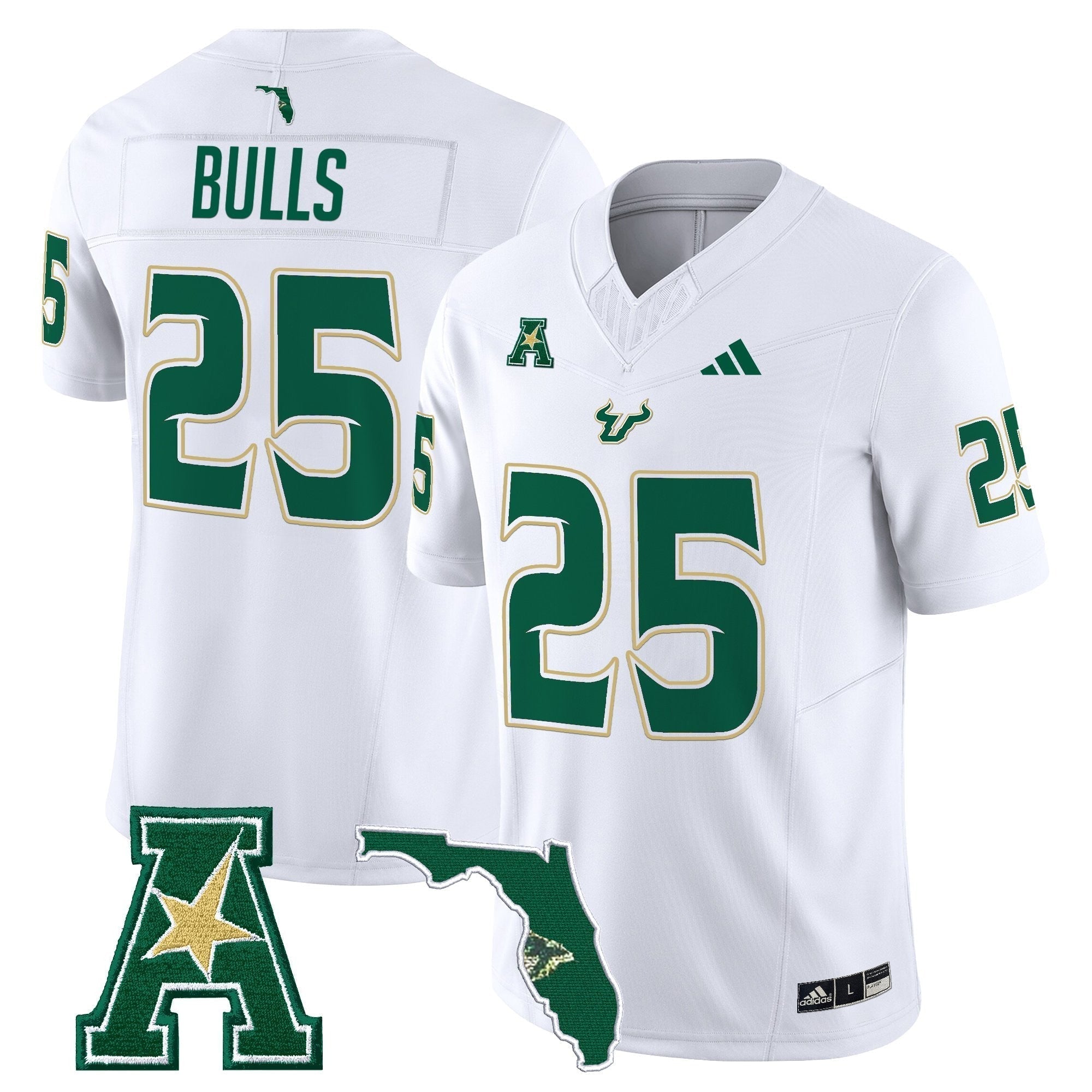 South Florida Bulls 2025 Vapor Limited Jersey - All Stitched
