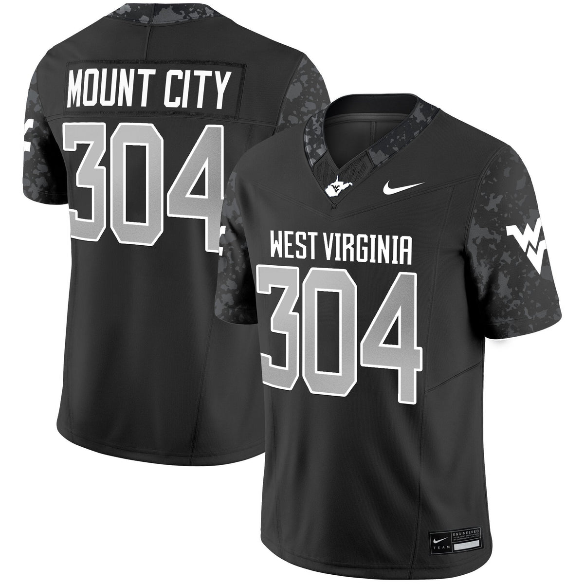 West Virginia Mountaineers 2025 Vapor Limited Jersey - All Stitched